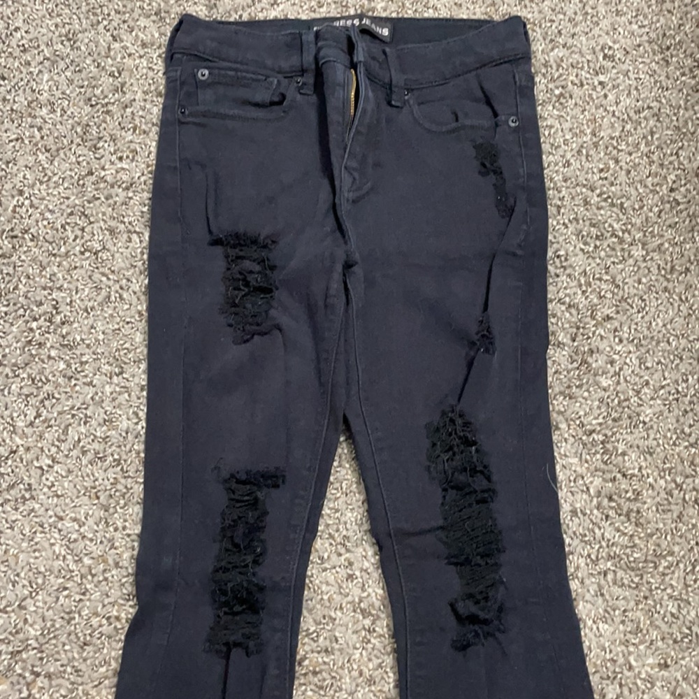 Express Distressed Jeans - Picture 3 of 7